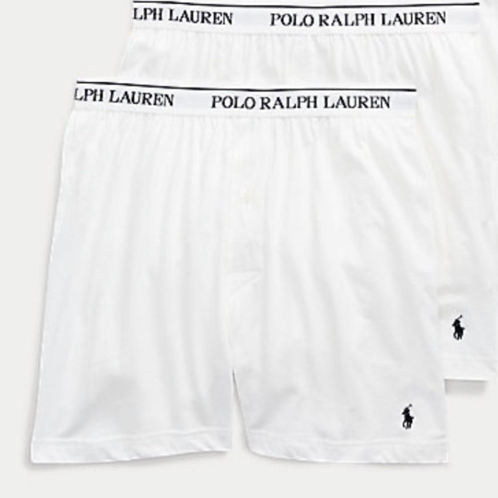 Two New Ralph Lauren boxers